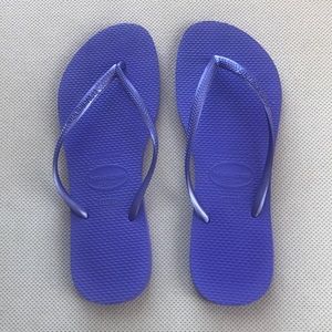 Havaiana flip flops purple size 9